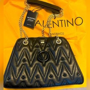 Valentino by Mario Valentino Black Angelina studs black leather. Worn once.